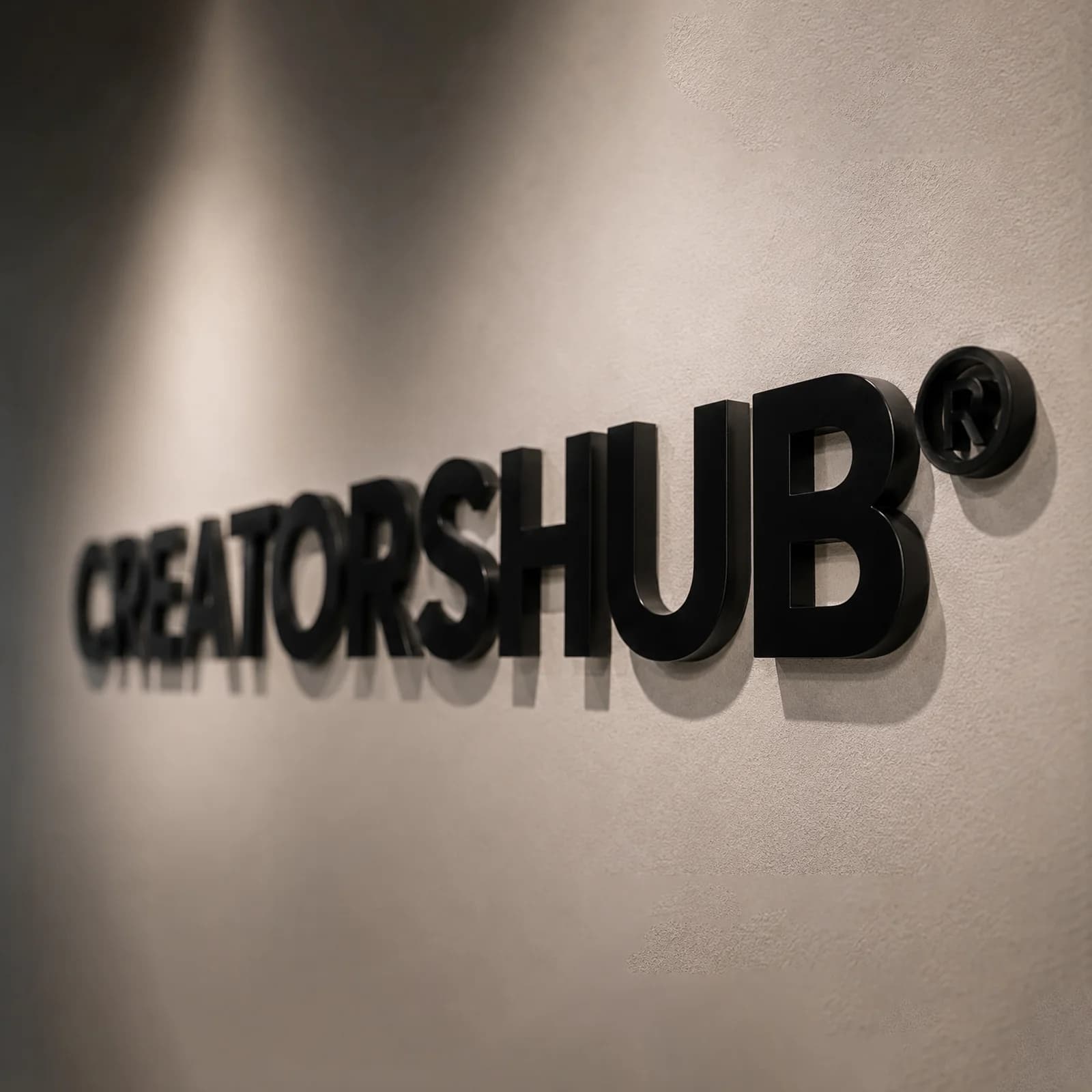 Creatorshub — detailopname van de afwerking